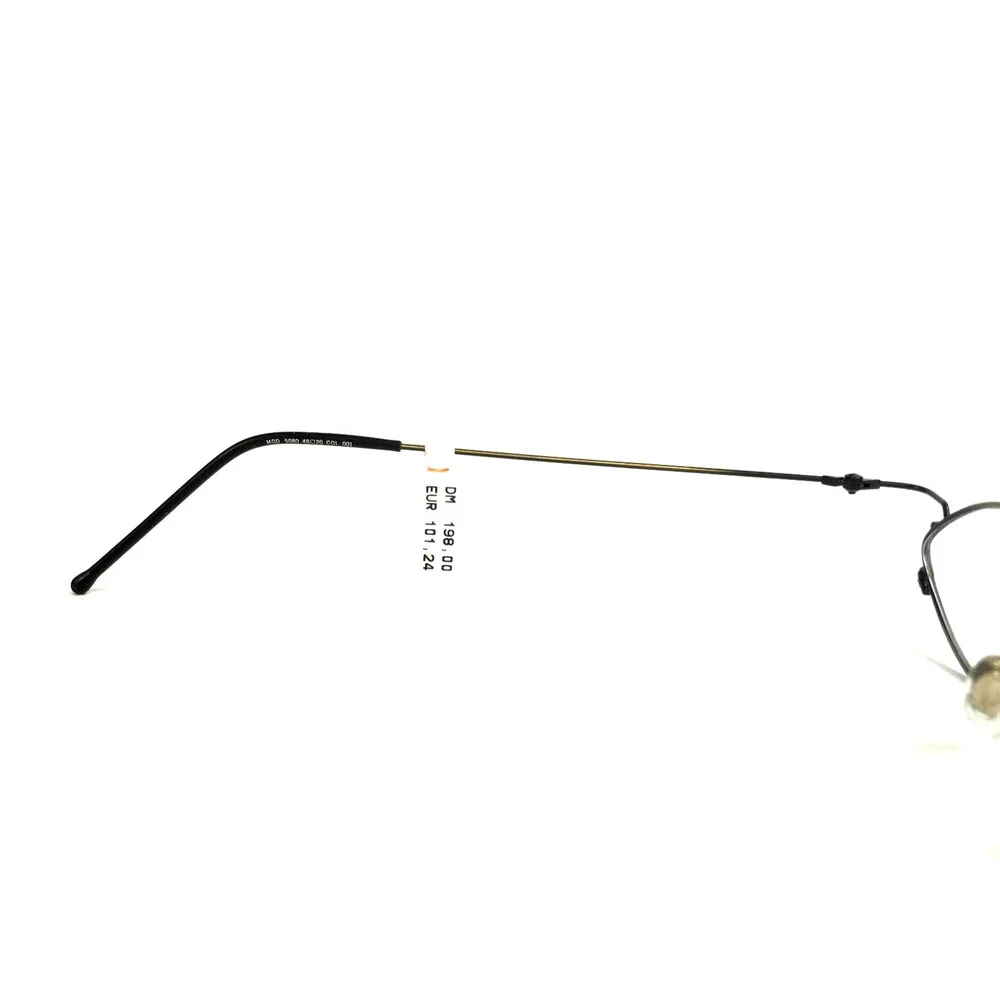 Select Eyeglasses Frames MOD 5080 COL 001 Black Gold Modern MCM 48-20-130